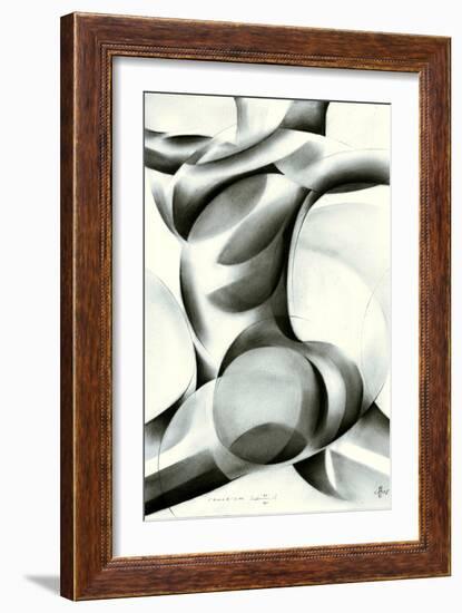 Roundism - 01-07-16-Corne Akkers-Framed Giclee Print