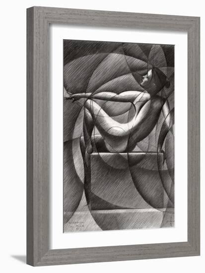 Roundism - 21-11-14-Corne Akkers-Framed Giclee Print
