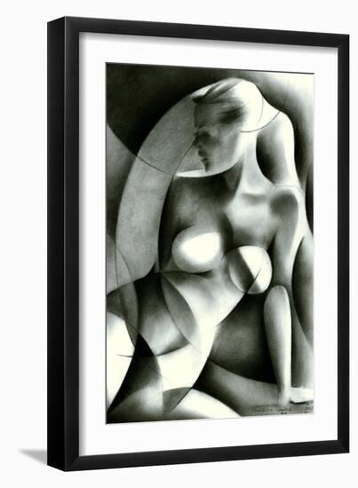 Roundism - 30-12-16 (Anita Ekberg)-Corne Akkers-Framed Giclee Print