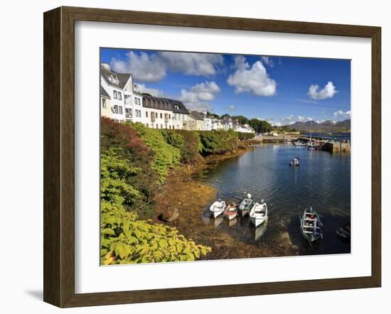 Roundstone, Connemara, County Galway, Connacht, Republic of Ireland, Europe-David Wogan-Framed Photographic Print