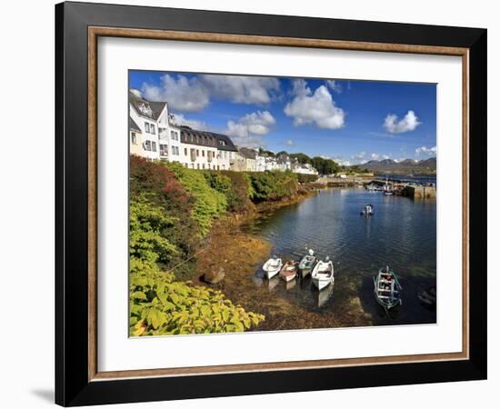 Roundstone, Connemara, County Galway, Connacht, Republic of Ireland, Europe-David Wogan-Framed Photographic Print