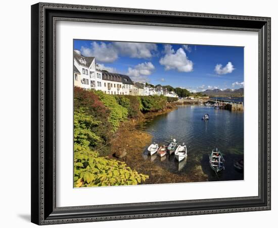 Roundstone, Connemara, County Galway, Connacht, Republic of Ireland, Europe-David Wogan-Framed Photographic Print