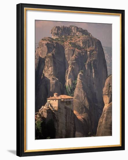 Roussanou Monastery, Meteora, Greece-Walter Bibikow-Framed Photographic Print