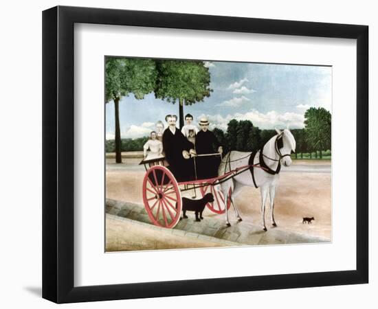 Rousseau: Cart, 1908-Henri Rousseau-Framed Giclee Print