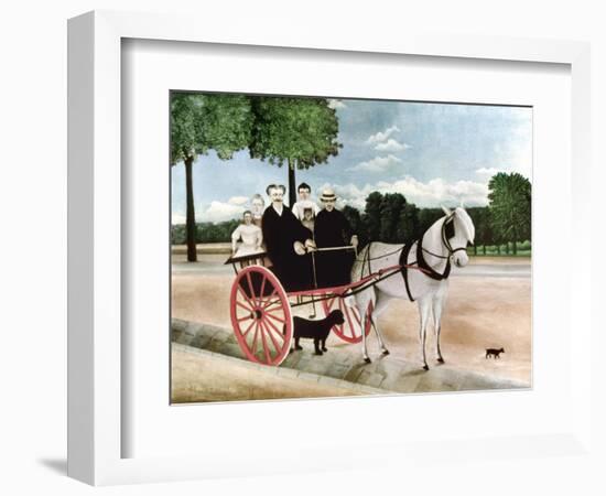 Rousseau: Cart, 1908-Henri Rousseau-Framed Giclee Print