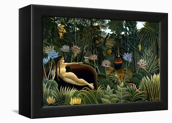 Rousseau: Dream, 1910-Henri Rousseau-Framed Premier Image Canvas