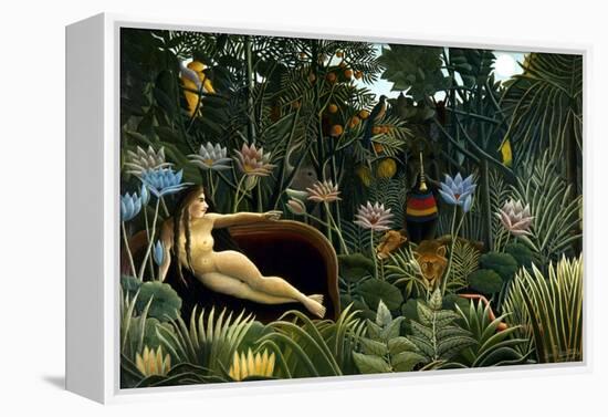 Rousseau: Dream, 1910-Henri Rousseau-Framed Premier Image Canvas