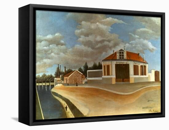 Rousseau: Factory, C1897-Henri Rousseau-Framed Premier Image Canvas