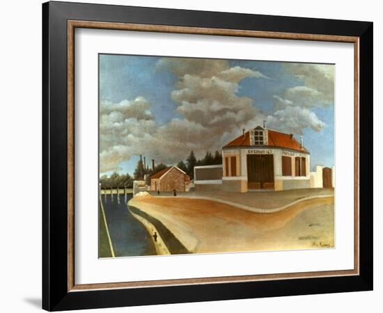 Rousseau: Factory, C1897-Henri Rousseau-Framed Giclee Print