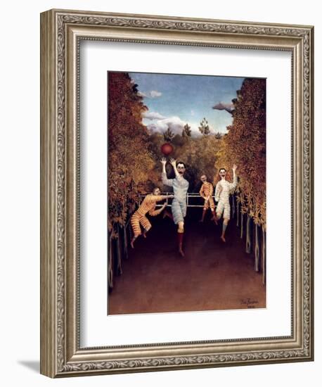 Rousseau: Football, 1908-Henri Rousseau-Framed Giclee Print