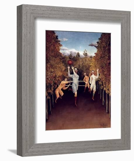 Rousseau: Football, 1908-Henri Rousseau-Framed Giclee Print