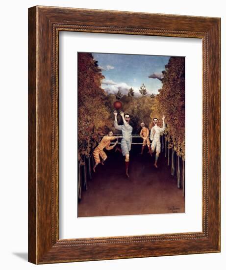 Rousseau: Football, 1908-Henri Rousseau-Framed Giclee Print