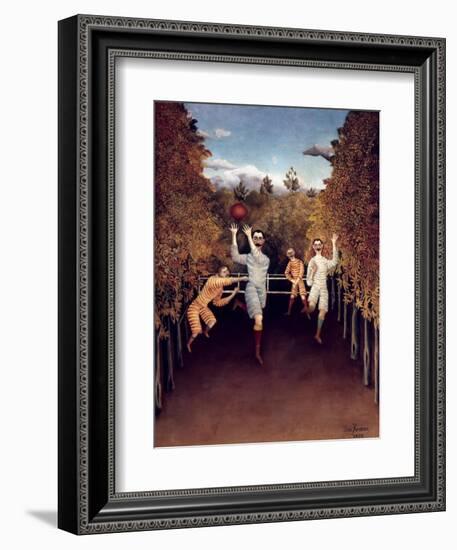 Rousseau: Football, 1908-Henri Rousseau-Framed Giclee Print