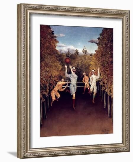 Rousseau: Football, 1908-Henri Rousseau-Framed Giclee Print