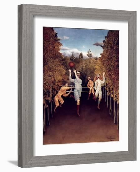 Rousseau: Football, 1908-Henri Rousseau-Framed Giclee Print