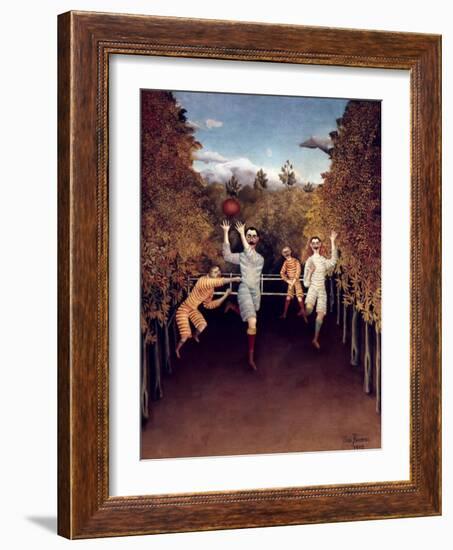 Rousseau: Football, 1908-Henri Rousseau-Framed Giclee Print