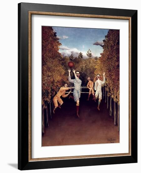 Rousseau: Football, 1908-Henri Rousseau-Framed Giclee Print