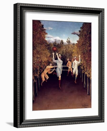 Rousseau: Football, 1908-Henri Rousseau-Framed Giclee Print