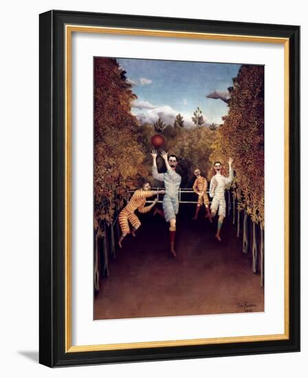 Rousseau: Football, 1908-Henri Rousseau-Framed Giclee Print