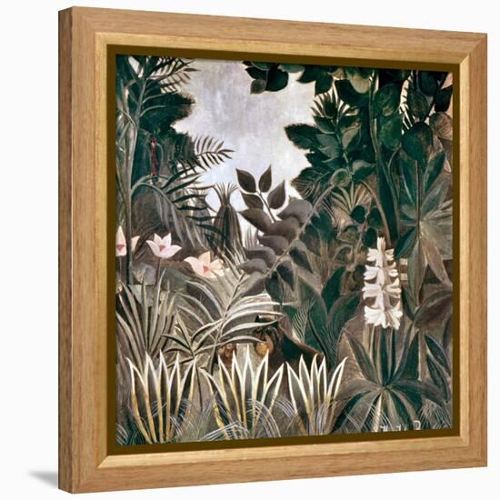 Rousseau: Jungle, 1909-Henri Rousseau-Framed Premier Image Canvas