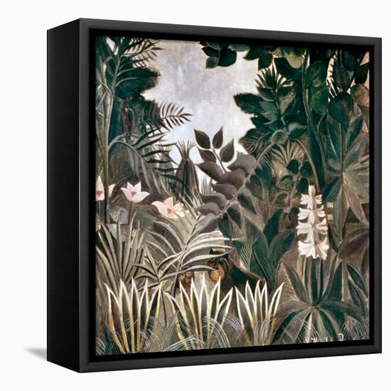 Rousseau: Jungle, 1909-Henri Rousseau-Framed Premier Image Canvas