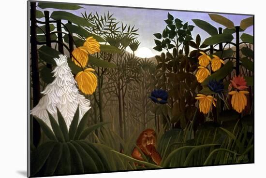 Rousseau: Lion-Henri Rousseau-Mounted Giclee Print