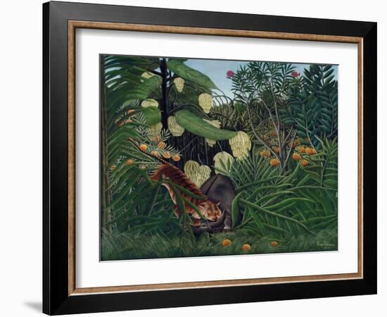 Rousseau's Jungle I-Henri Rousseau-Framed Art Print