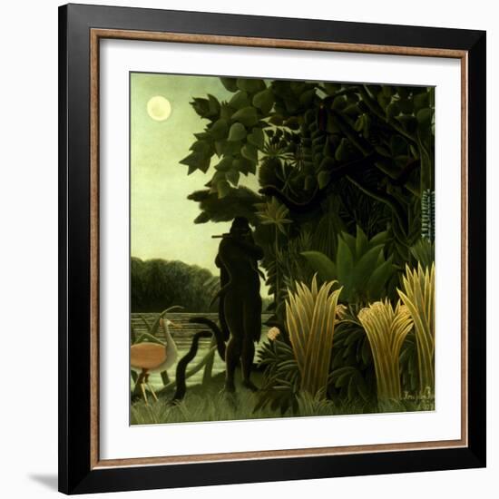 Rousseau: Snake Charmer-Henri Rousseau-Framed Giclee Print