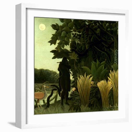 Rousseau: Snake Charmer-Henri Rousseau-Framed Giclee Print