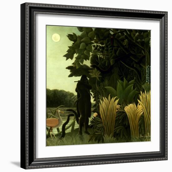 Rousseau: Snake Charmer-Henri Rousseau-Framed Giclee Print