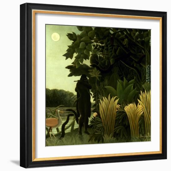 Rousseau: Snake Charmer-Henri Rousseau-Framed Giclee Print