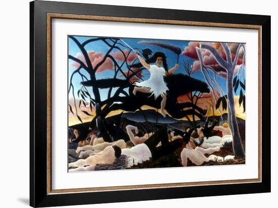 Rousseau: War, 1894-Henri Rousseau-Framed Giclee Print