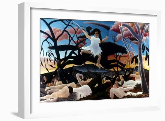 Rousseau: War, 1894-Henri Rousseau-Framed Giclee Print