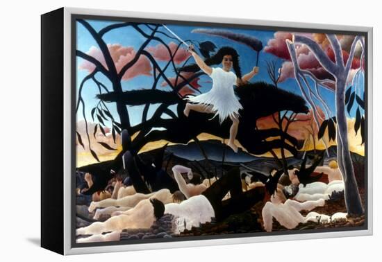 Rousseau: War, 1894-Henri Rousseau-Framed Premier Image Canvas