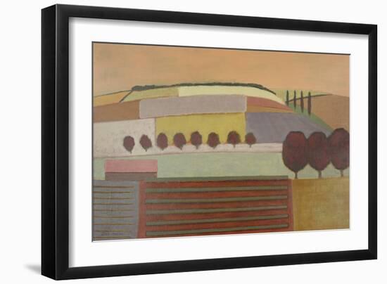 Roussillon Landscape-Eric Hains-Framed Giclee Print