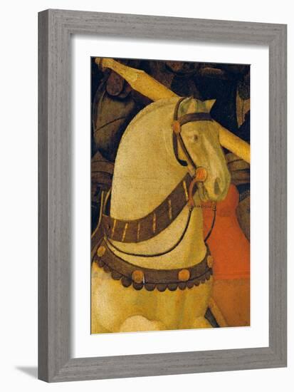 Rout of St Roman (Battle of St Roman)-Paolo Uccello-Framed Giclee Print