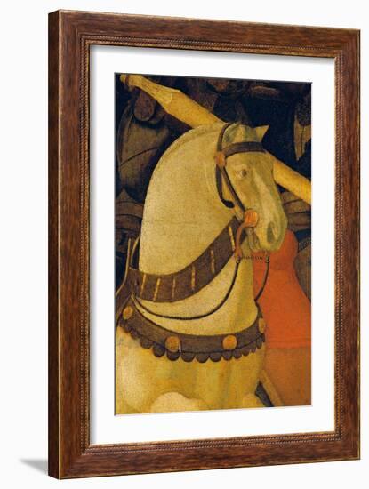 Rout of St Roman (Battle of St Roman)-Paolo Uccello-Framed Giclee Print