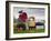 Route 1, Old Pickup Truck at Roadside Fruit Stand, Swanton, Central Coast, California, Usa-Walter Bibikow-Framed Photographic Print