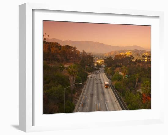 Route 110, Los Angeles, California, USA-Alan Copson-Framed Photographic Print