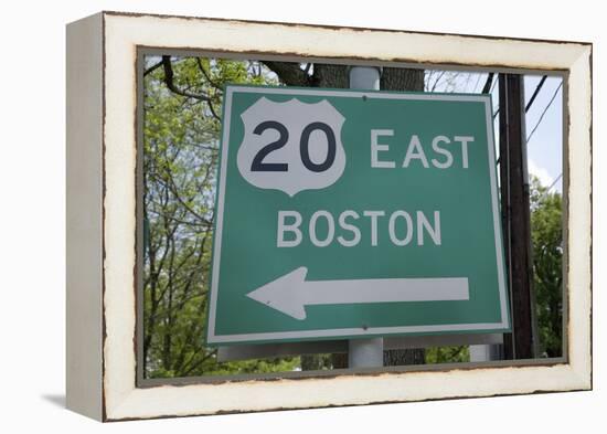 Route 20 East, Boston, MA-Joseph Sohm-Framed Premier Image Canvas