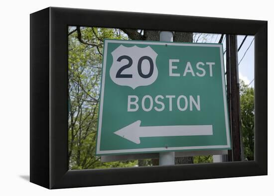 Route 20 East, Boston, MA-Joseph Sohm-Framed Premier Image Canvas