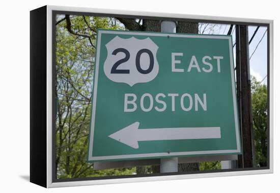 Route 20 East, Boston, MA-Joseph Sohm-Framed Premier Image Canvas