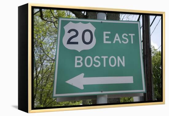 Route 20 East, Boston, MA-Joseph Sohm-Framed Premier Image Canvas
