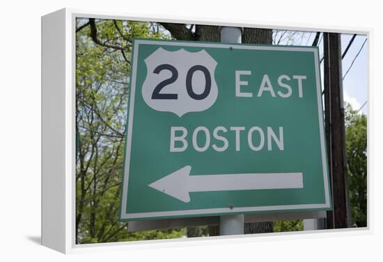 Route 20 East, Boston, MA-Joseph Sohm-Framed Premier Image Canvas