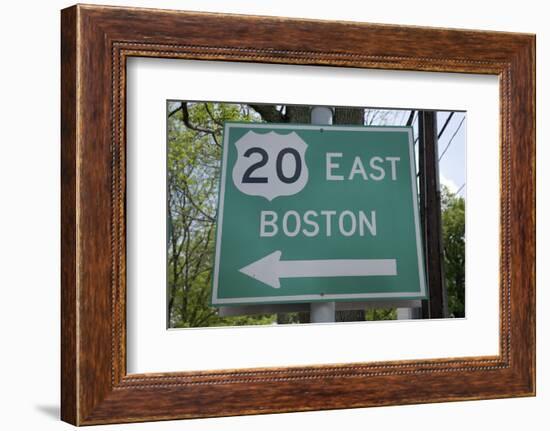 Route 20 East, Boston, MA-Joseph Sohm-Framed Photographic Print