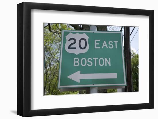 Route 20 East, Boston, MA-Joseph Sohm-Framed Photographic Print