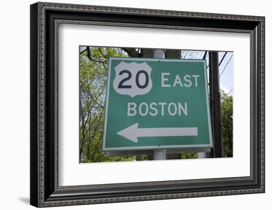 Route 20 East, Boston, MA-Joseph Sohm-Framed Photographic Print