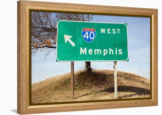 Route 40 to Memphis-Joseph Sohm-Framed Premier Image Canvas