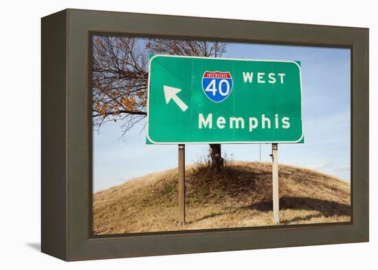 Route 40 to Memphis-Joseph Sohm-Framed Premier Image Canvas