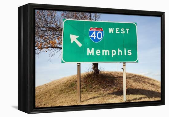 Route 40 to Memphis-Joseph Sohm-Framed Premier Image Canvas